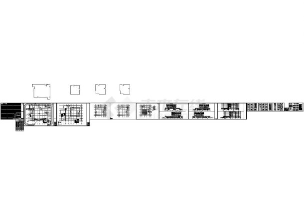 [安徽]某6231.43㎡四层展览馆建筑设计施工图-图一