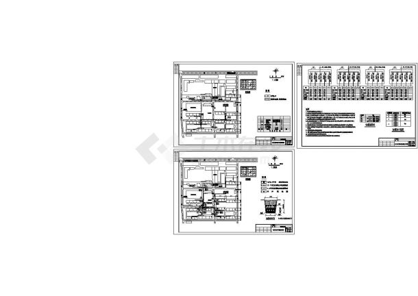 某现代高档住宅小区CAD电力规划设计施工图纸（含设计说明）-图一