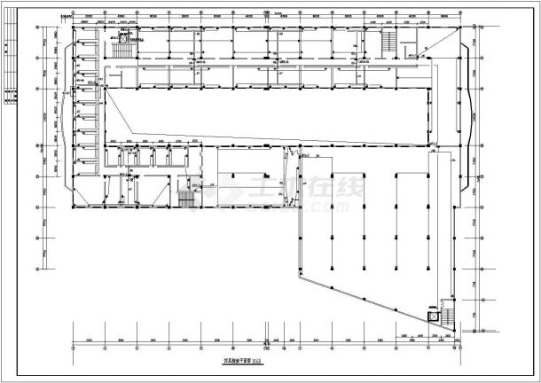 商场电气工程设计CAD施工图纸-图二