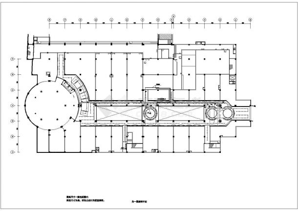 商场公共空间电气工程设计CAD施工图-图二