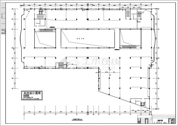商场装饰配套电气工程设计CAD施工图-图二
