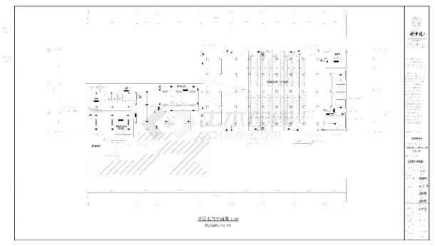 开阳县第三小学教学综合楼电气全套设计施工图-图一