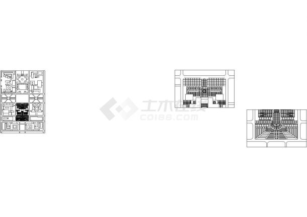 东北大学cad建筑施工图设计（某甲级院 设计）-图二