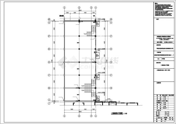阜阳三期E6#3#商业给排水CAD设计施工图纸-图一