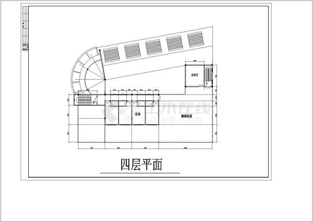 很现代的会所施工图，共16张-图一