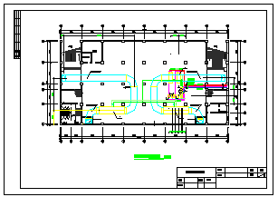 [上海]四层商场空气调节系统设计CAD施工图_图1