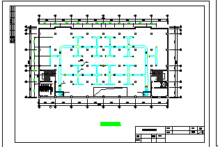 [上海]四层商场空气调节系统设计CAD施工图-图二