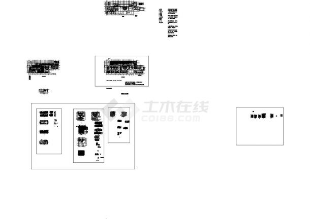 [甘肃]天水市某洗浴会所室内装饰成套施工图（含效果）-图二