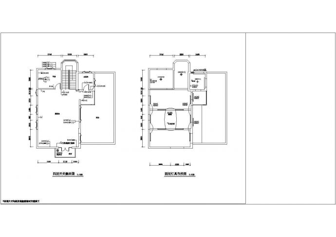 某六层住房经典采暖设计cad施工图纸_图1