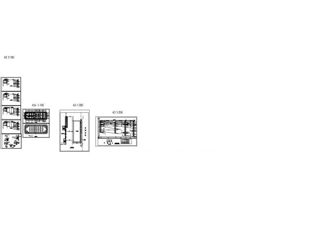 某建筑工程钢板桩基坑支护工程设计CAD施工图_图1