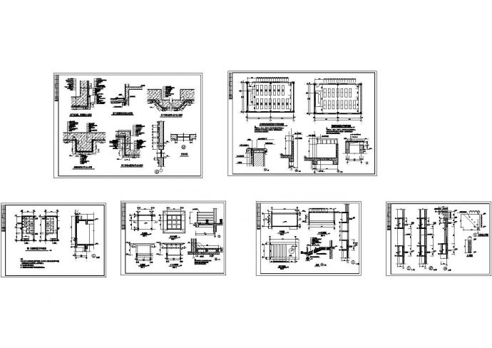 某中学多层综合实验楼设计cad全套建筑施工图（含设计说明）_图1