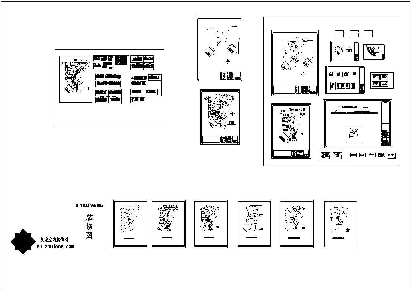 [重庆]沐浴城装修设计图