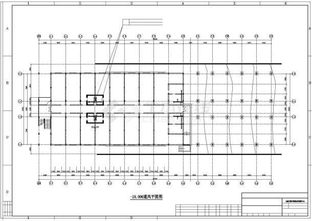 某国际会议度假中心宾馆通风空调设计cad施工图-图一