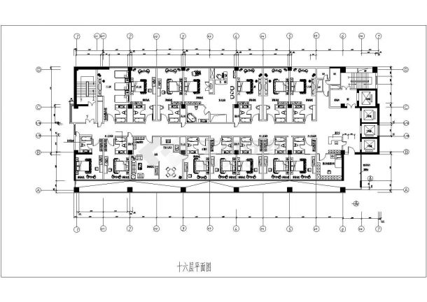 明日新概念公寓CAD建筑施工图-图一