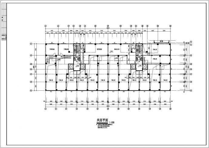 某高层住宅CAD建筑设计参考图_图1