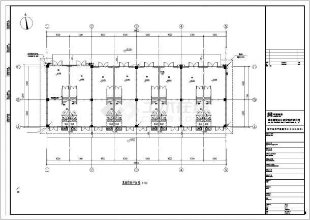 高速·时代公馆 5#楼CAD电气施工图纸-图一