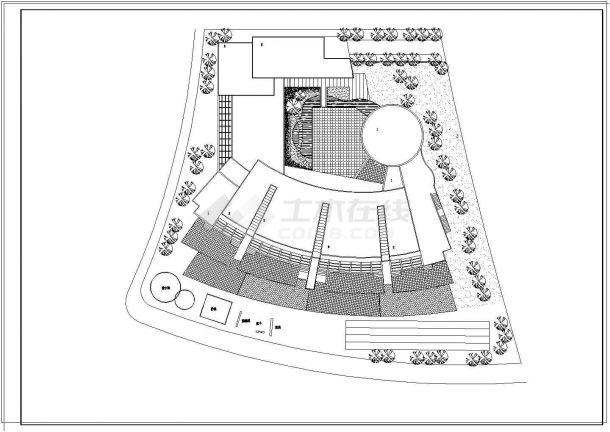 8班2层2179平米幼儿园建筑方案设计图-图二