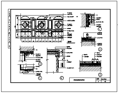 室内设计_某标准室内节点设计cad图纸-图二