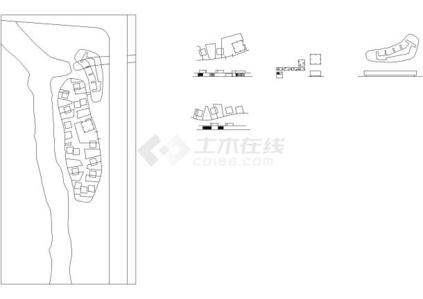 青浦小学cad施工图设计-图二