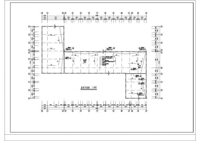 某1130平方米两层砖混结构小学教学楼建筑设计方案CAD图纸_图1