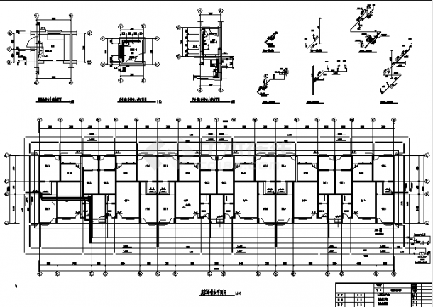 余姚二套农村住宅楼排水系统设计施工cad图纸（含说明）-图二