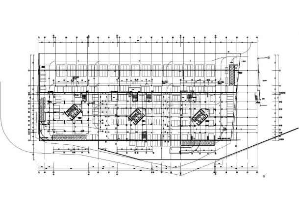 某二十五层住宅楼建筑施工cad图(有效果图)-图二