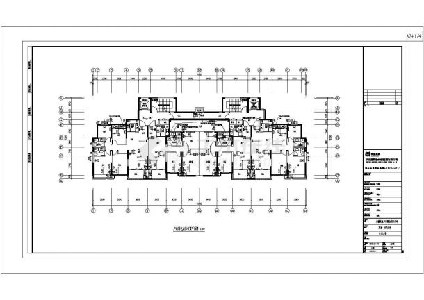 某小区G11#电气设计施工图纸-图二