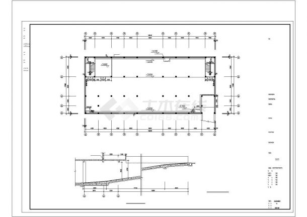 会所设计施工图（地上三层地下一层 总建筑面积3003平方米）-图一