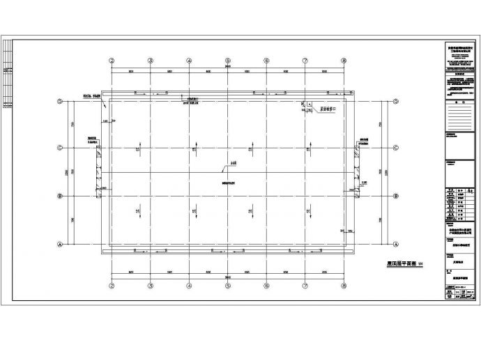 北城小学南校区-风雨操场CAD建筑施工图纸_图1