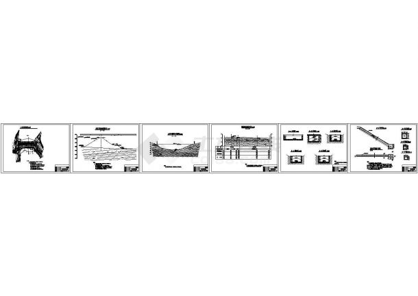 【四川】水库除险加固工程安全评价设计施工CAD图-图一