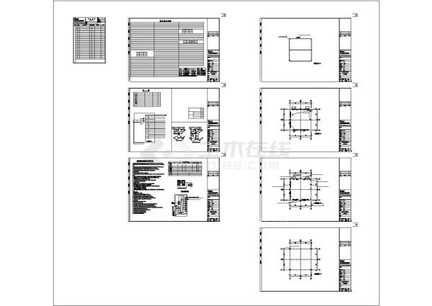 高速P3P5电气CAD设计施工图纸-图一