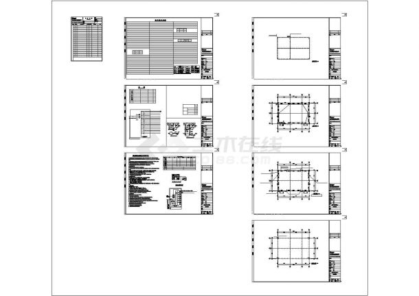 高速P3P5电气CAD设计施工图纸-图二
