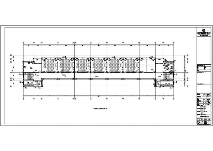 某市多层中学综合楼给排水系统设计图_图1