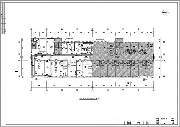临泉县老集中心卫生院电气CAD设计施工图纸-图一