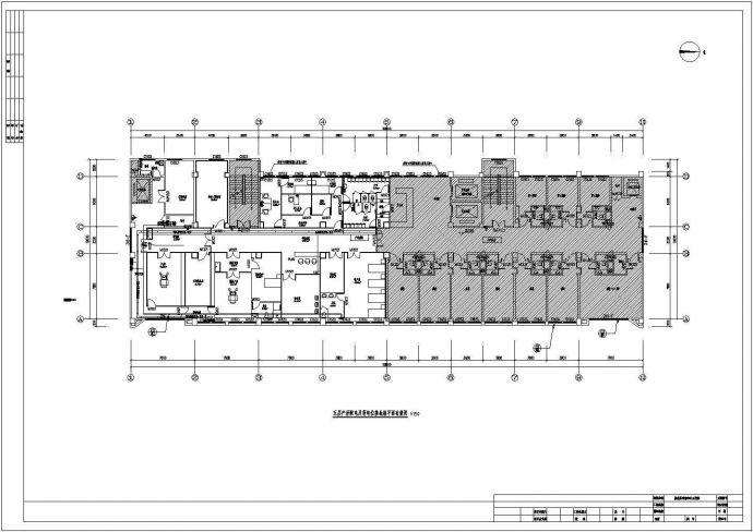 临泉县老集中心卫生院电气CAD设计施工图纸_图1