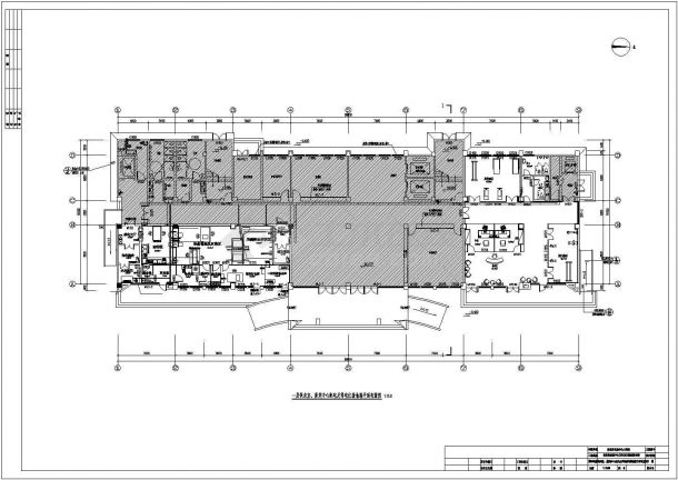 临泉县老集中心卫生院电气CAD设计施工图纸-图二