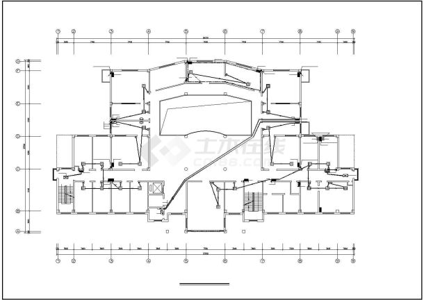 某医院综合楼电气图纸-图二