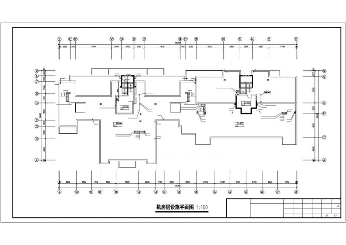 衡水市某小区11层框架结构住宅楼给排水设计CAD图纸_图1