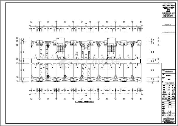 某高校2#、3#宿舍消防--电气CAD设计图纸-图二
