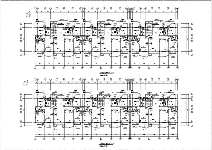 某小区4100平米7层住宅楼给排水设计CAD图纸（含地下1层）_图1