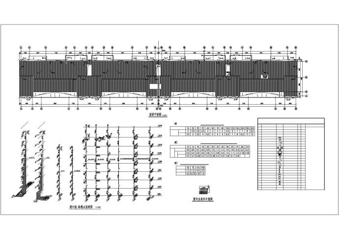 成都市某小区8800平米7层底商全套住宅楼给排水设计CAD图纸_图1
