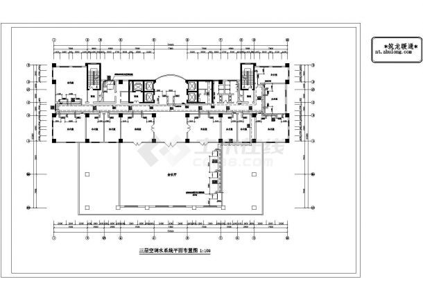 办公楼设计_高层办公楼空调设计施工图 (1)-图一