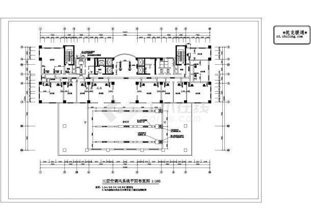 办公楼设计_高层办公楼空调设计施工图 (1)-图二