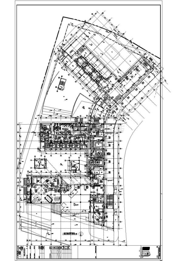 酒店式公寓空调设计施工图，85张图纸-图一