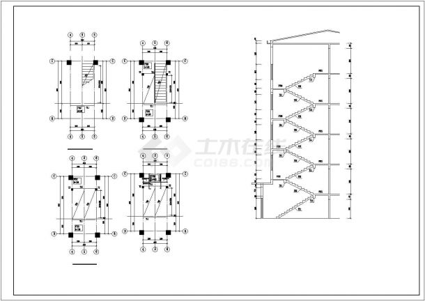 【5层】住宅楼全套设计（含任务书，计算书，建筑图，结构图）-图二