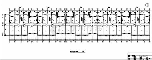 宁波二套小区住宅楼排水系统设计施工cad图纸（含说明）-图二