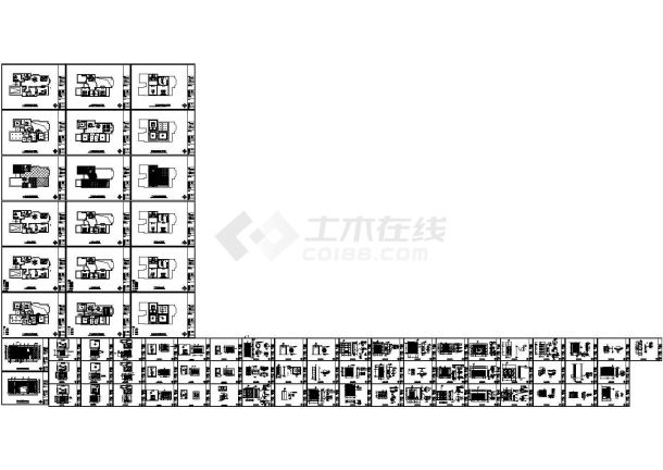 [重庆]三层欧式豪园别墅G9户型施工图-图一