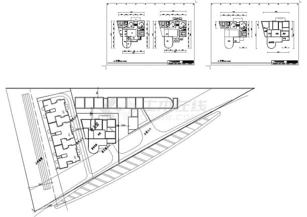 精选_16套幼儿园景观CAD平面图-图二