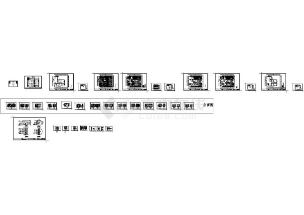 [江苏]某别墅样板房装修设计图-图一