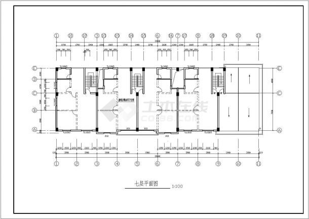 WN-4阳光城住宅区设计图纸-图二
